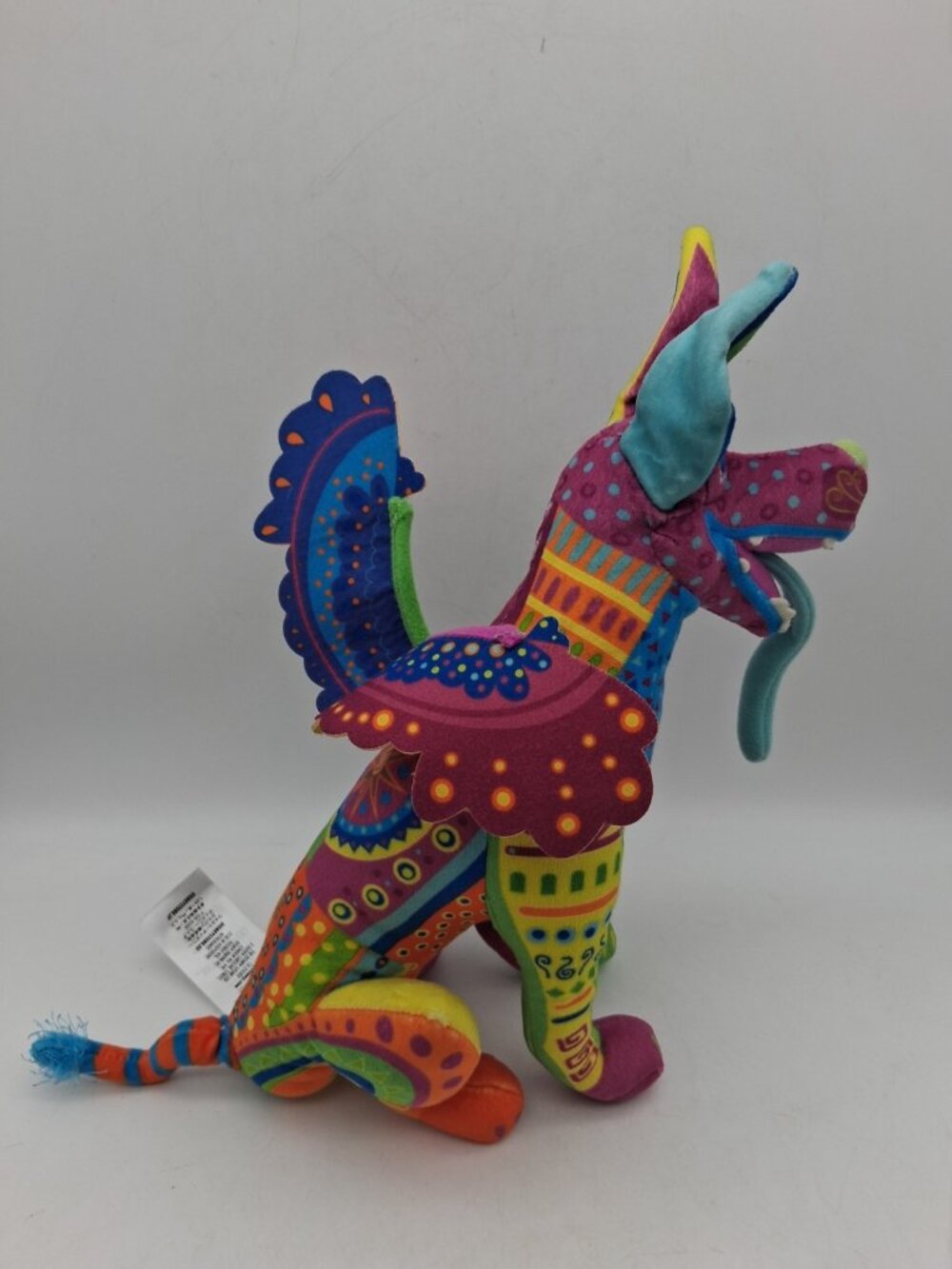 Disney Store Pixar Coco Dante Dog Alebrije Rainbow Plush Spirit Day Of The Dead - Picture 2 of 10